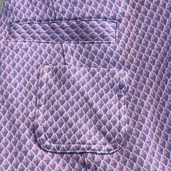 CAbi Purple Diamond-Pattern Blazer - Picture 6 of 7